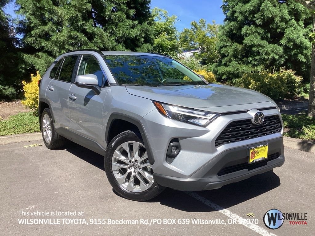 Certified Used 2025 Silver Toyota XLE Premium image 1