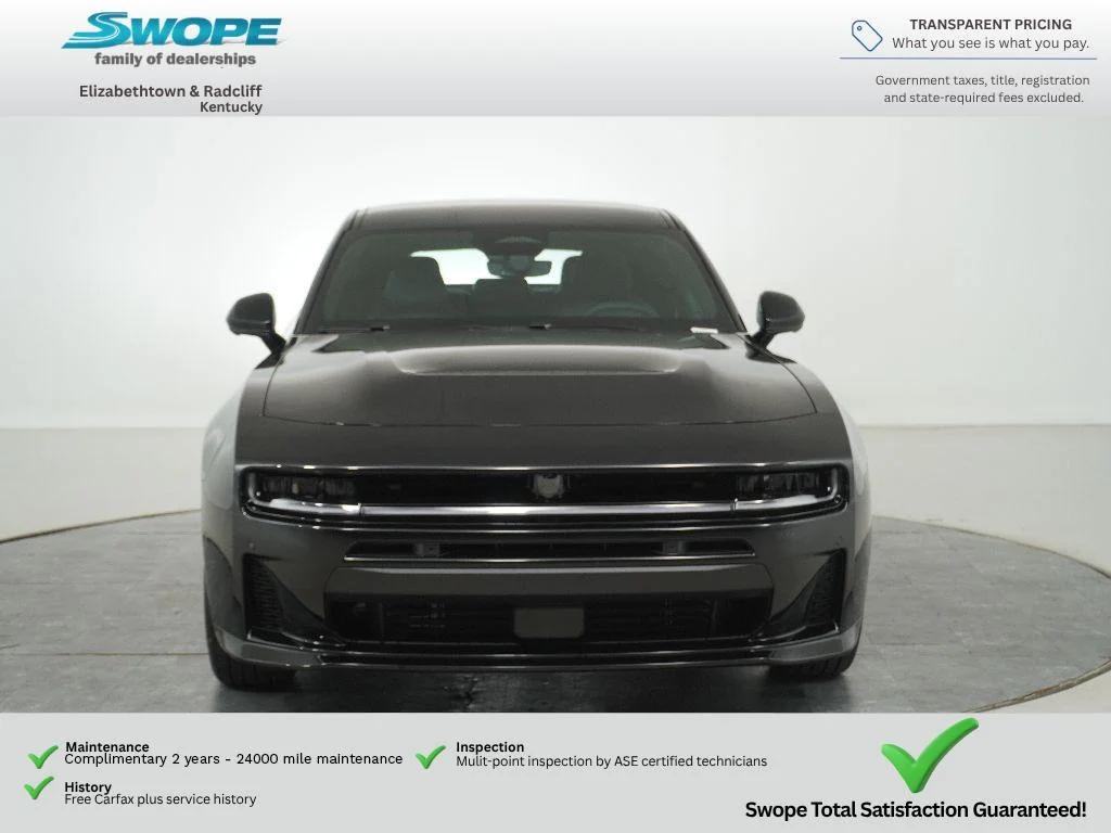 New 2026 Diamond Black Crystal Pearlcoat Dodge R/T Plus image 8