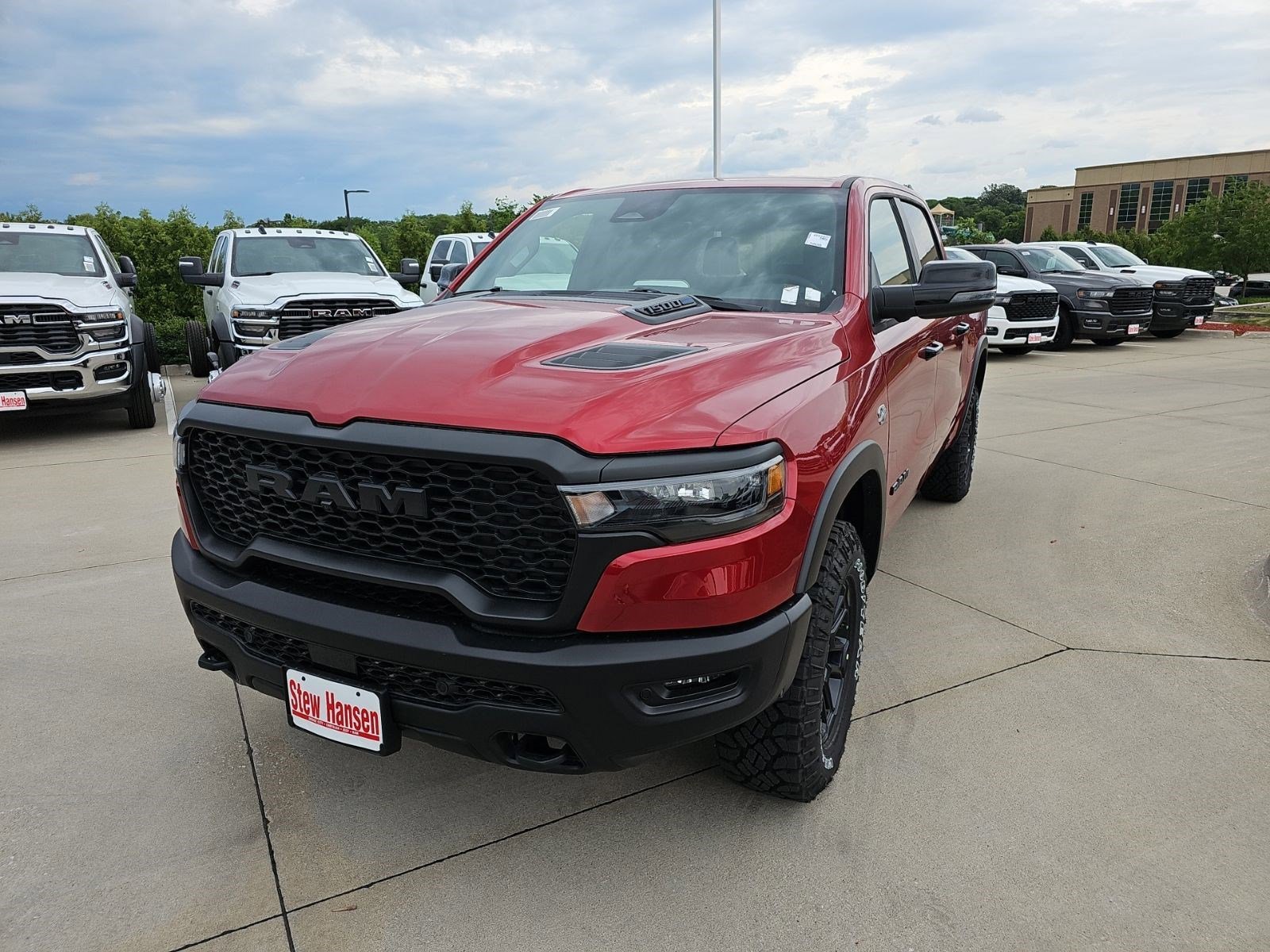 New 2026 Molten Red Pearlcoat Ram Rebel image 1