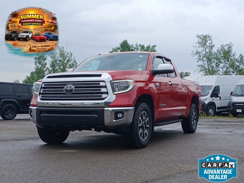 Used 2018 Red Toyota Limited image 1