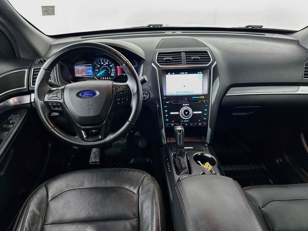 Used 2017 White Platinum Clearcoat Metallic Ford Sport image 24