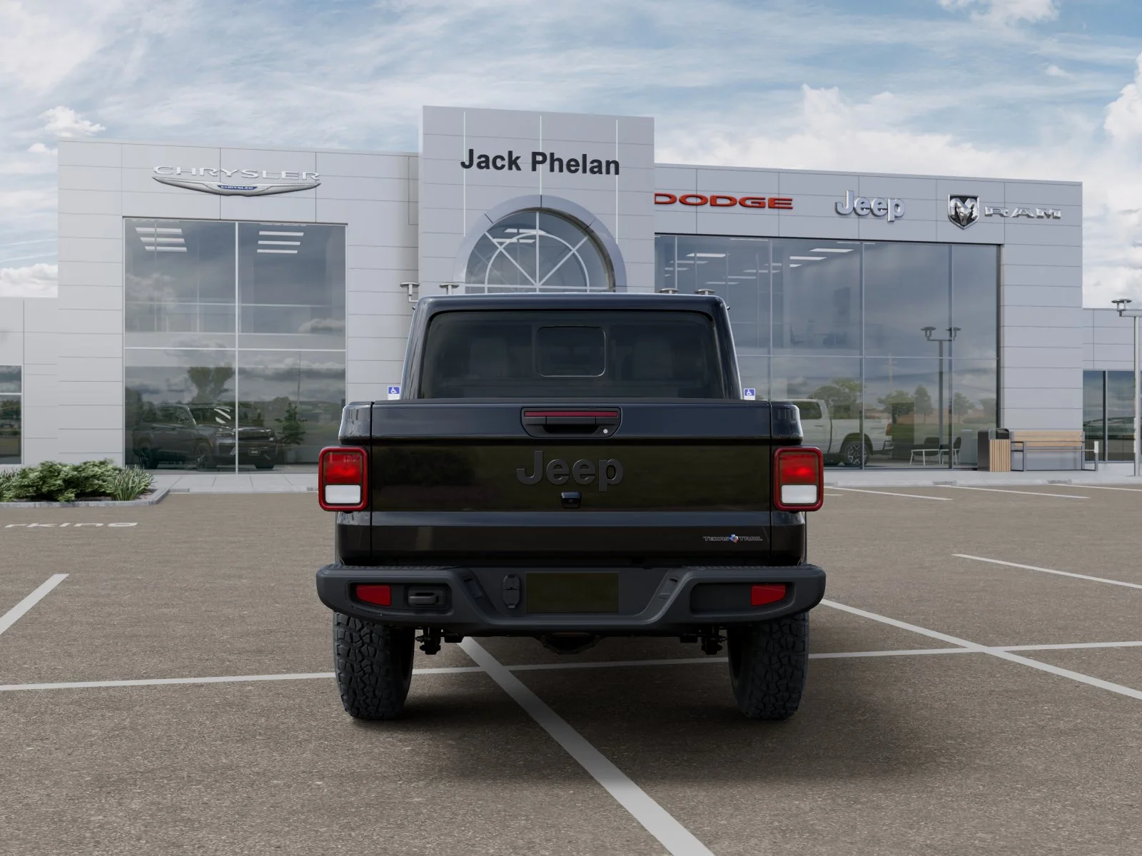 New 2026 Black Clear-Coat Exterior Paint Jeep Texas Trail image 7