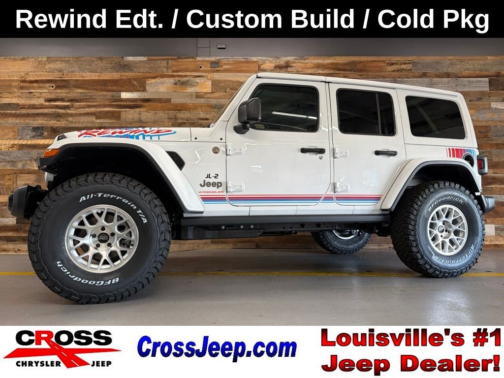 New 2026 Bright White Clearcoat Jeep Rewind Special Edition image 1
