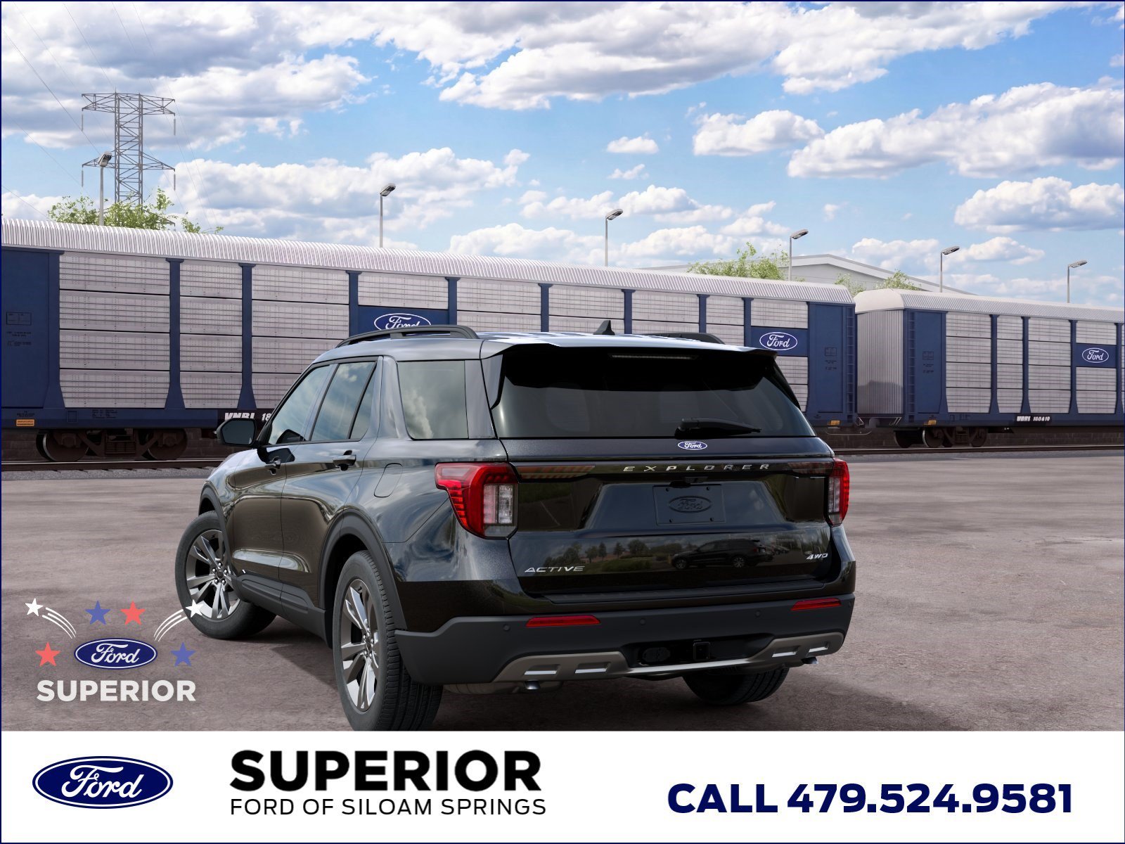 New 2027 Agate Black Metallic Ford Active 4WD image 8