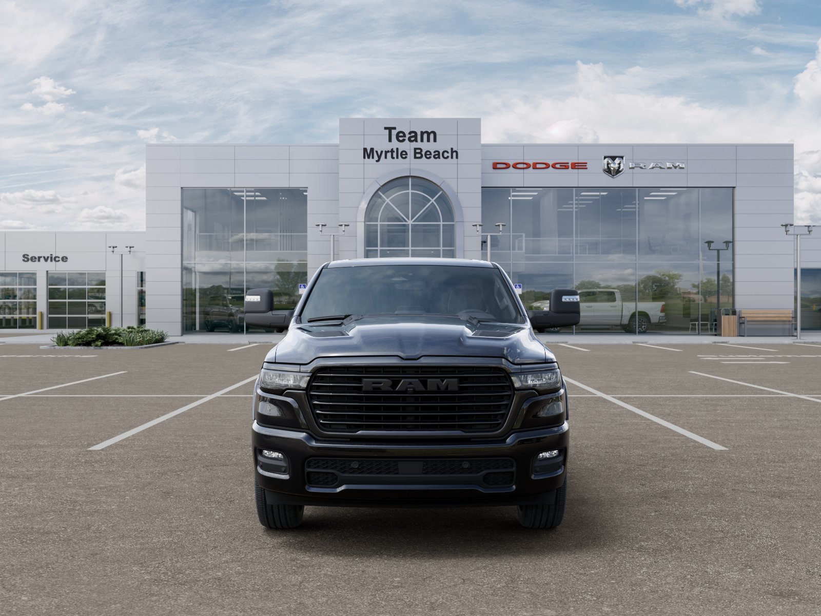 New 2026 Diamond Black Crystal Pearl-Coat Exterior Paint RAM Laramie image 32