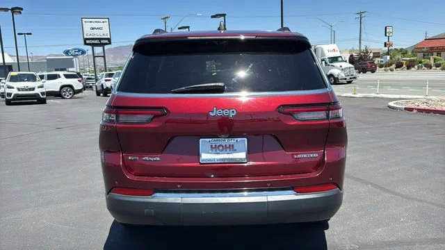 Used 2021 Red Jeep Limited 4x4 image 4