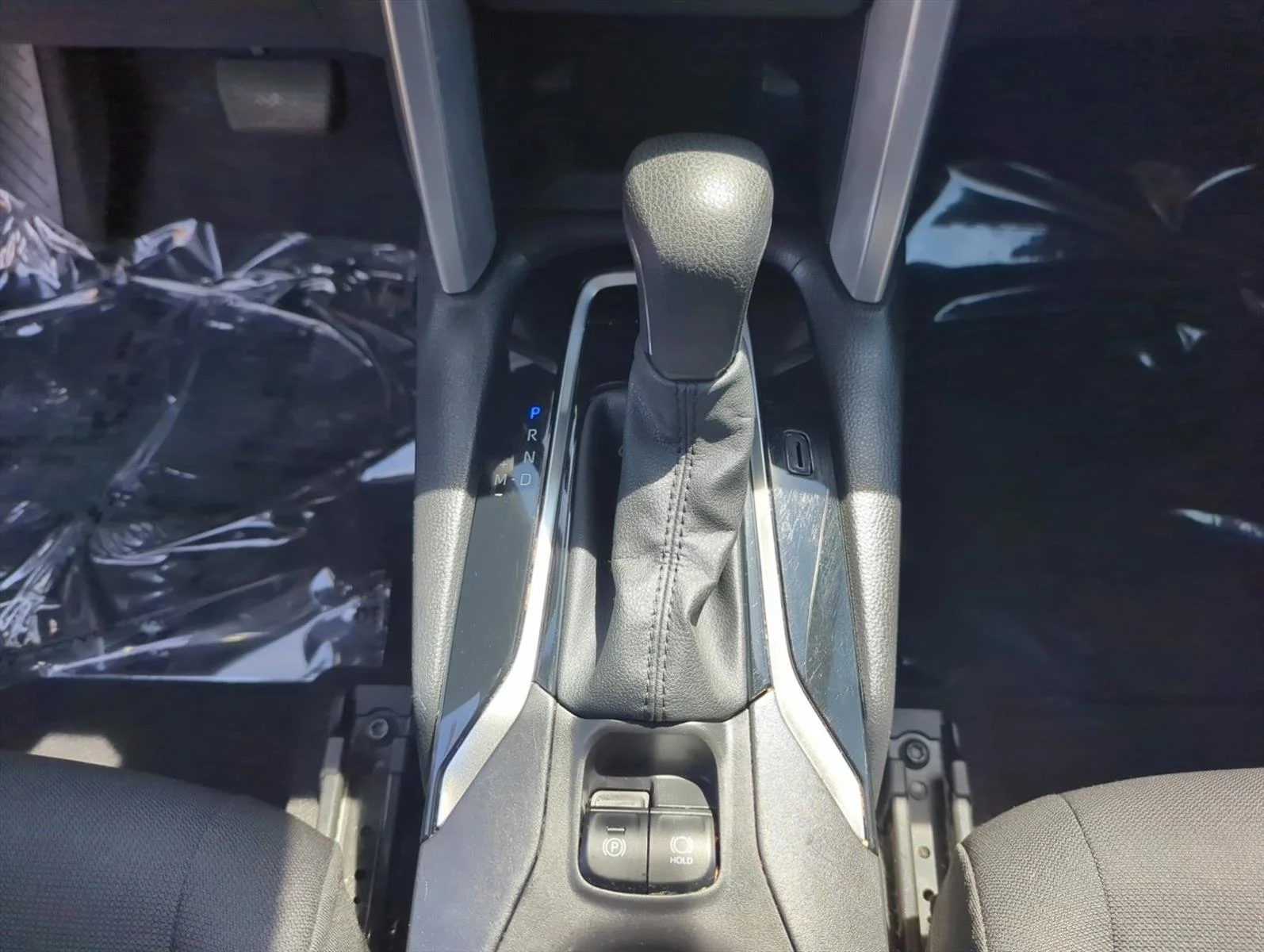 Used 2024 Blue Crush Metallic Toyota LE image 14