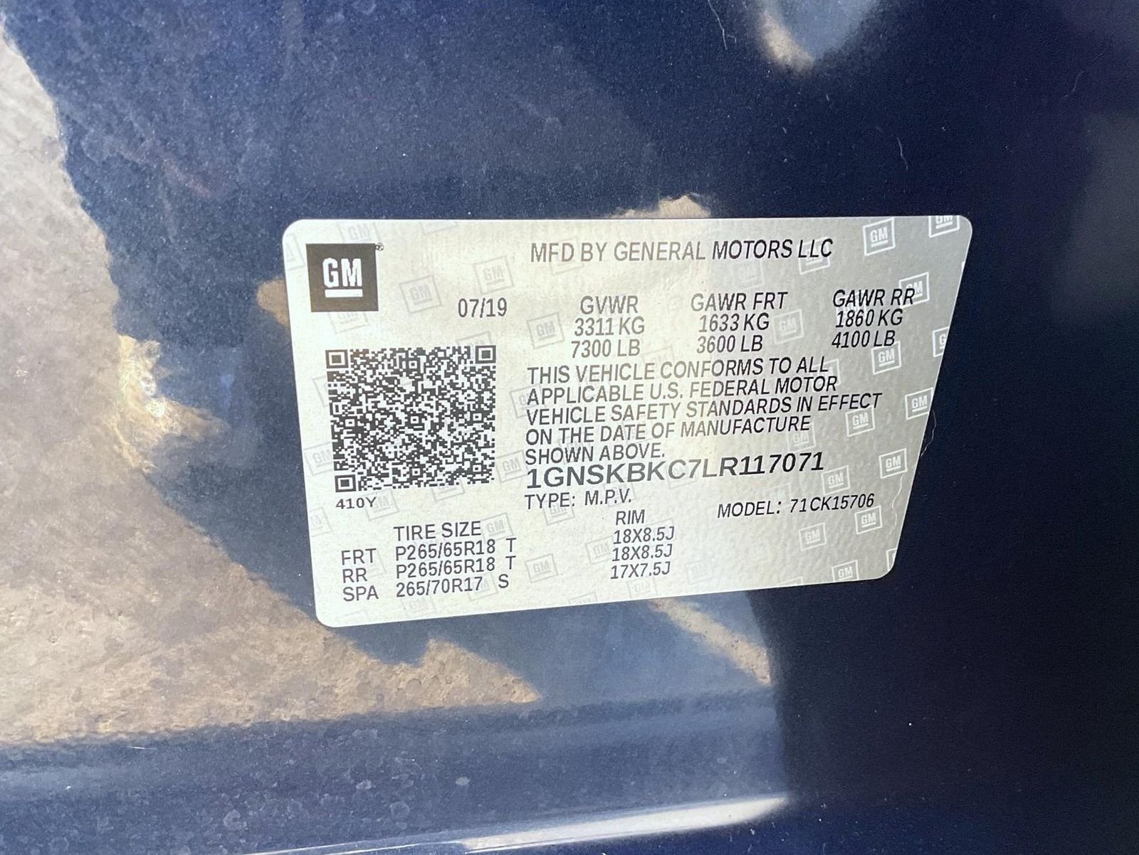 Used 2020 Blue Chevrolet LT image 27
