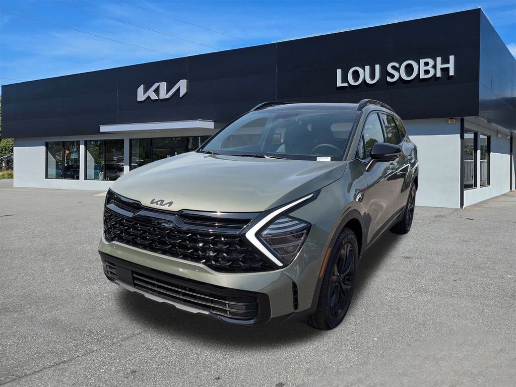 New 2025 Jungle Green Kia X-Line Prestige image 8