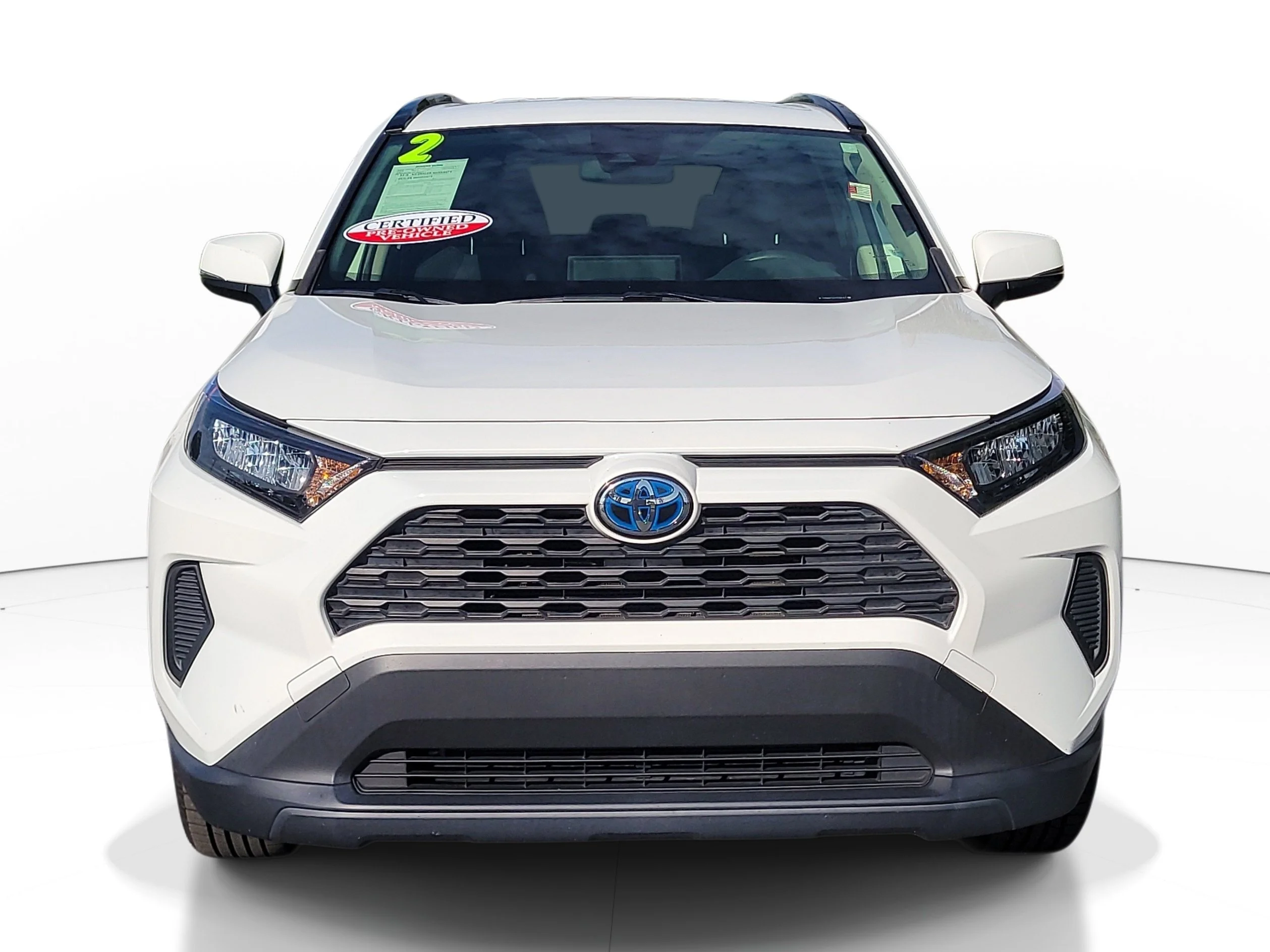 Used 2022 White Toyota Hybrid LE image 2