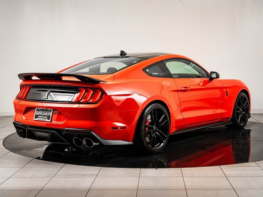 Used 2022 Orange Ford Shelby GT500 image 7