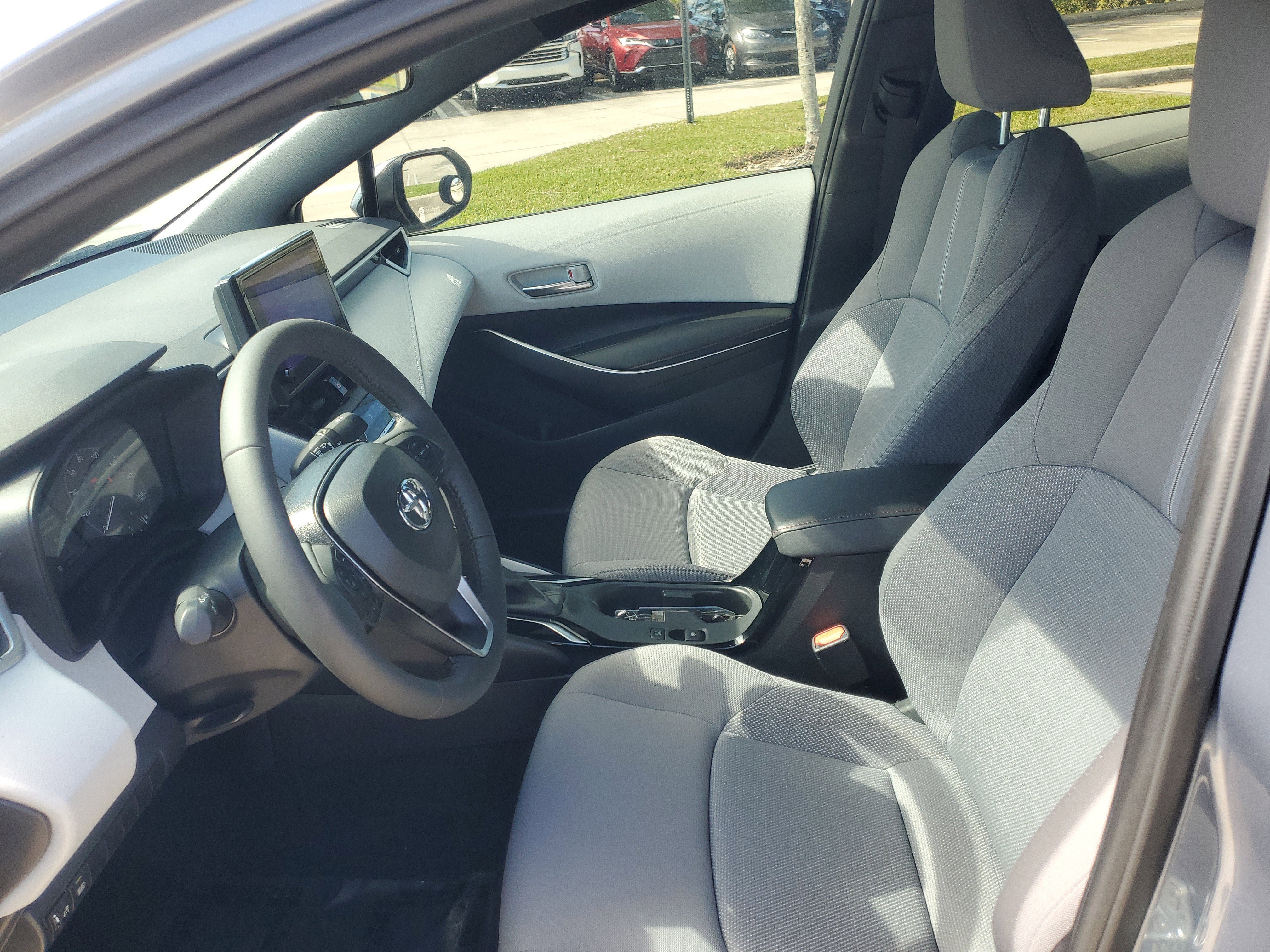 Used 2024 Celestite/Midnight Black Metallic Toyota SE image 15