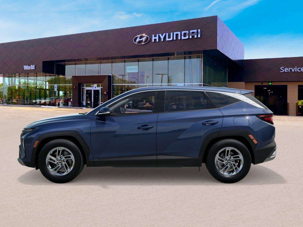 New 2026 Atlantis Blue Hyundai SE FWD image 3