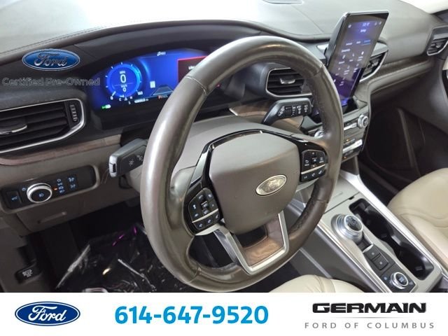Certified Used 2022 Carbonized Gray Metallic Ford Platinum image 16