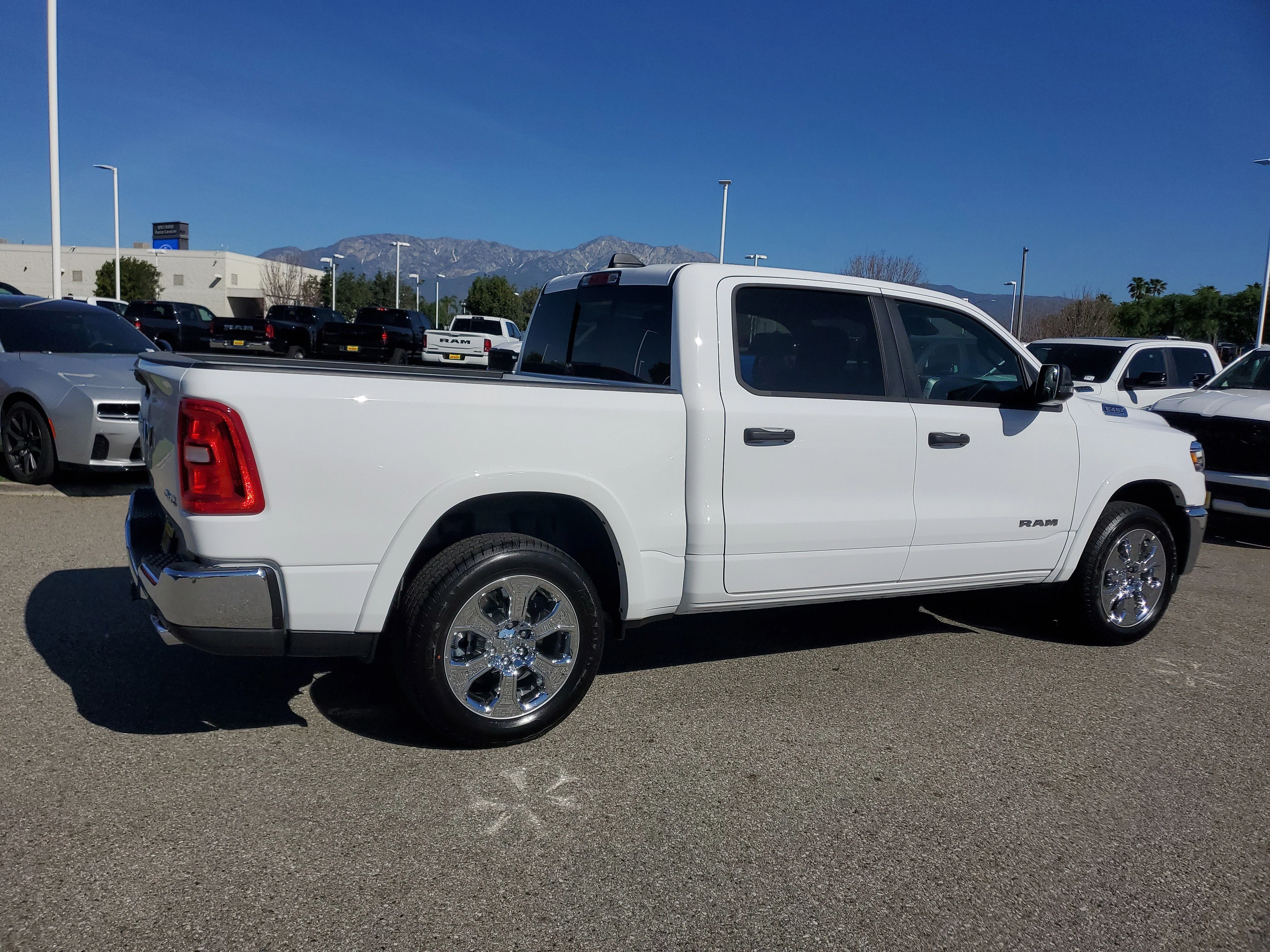 New 2026 Bright White Clearcoat RAM Big Horn/Lone Star image 3