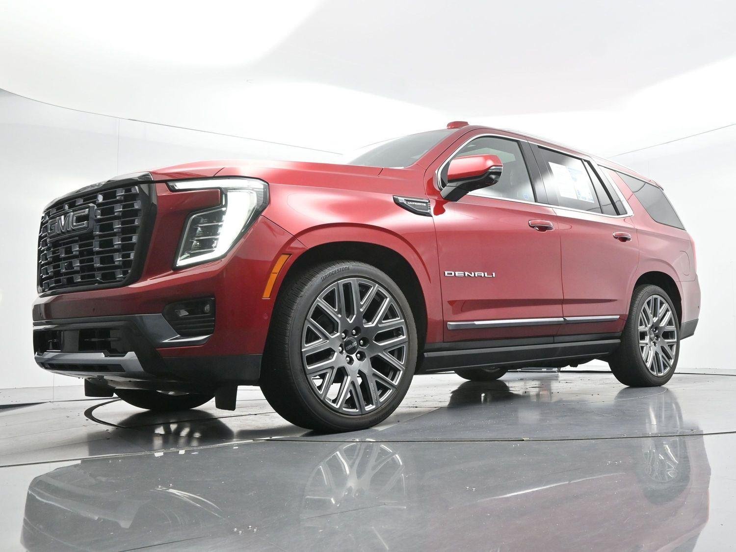 Used 2025 Volcanic Red Tintcoat GMC Denali Ultimate image 57