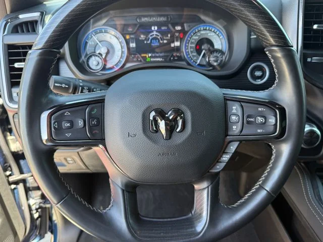 Used 2022 Patriot Blue Pearlcoat Ram Limited image 18