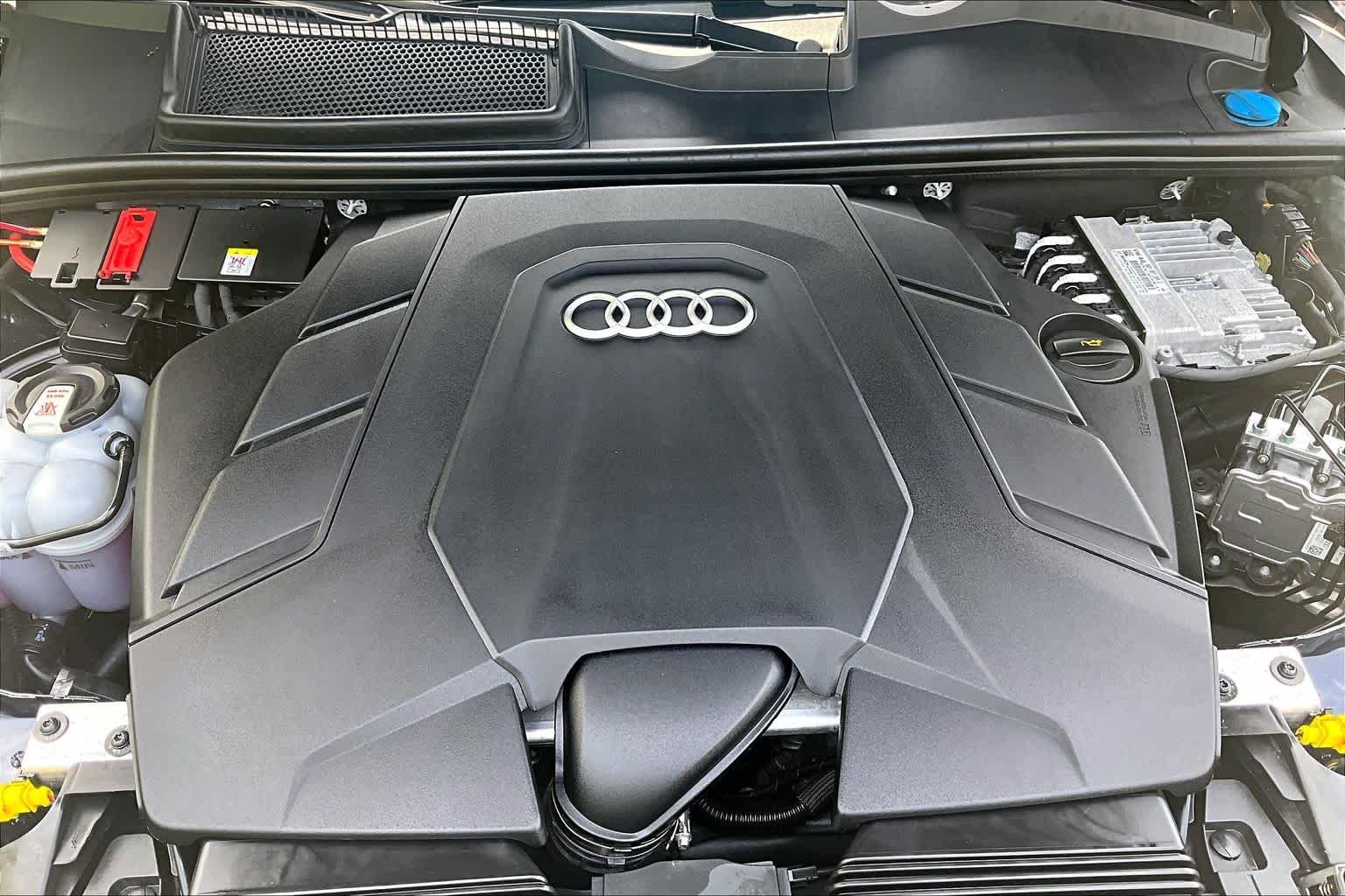 Used 2023 Waitomo Blue Metallic Audi Premium Plus image 32
