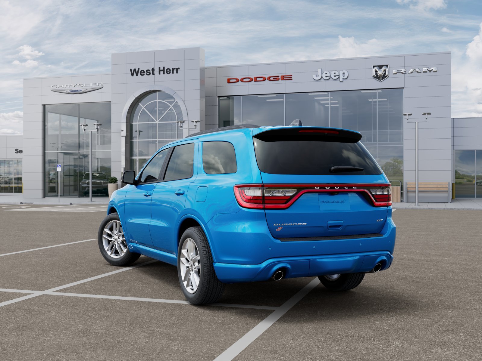 New 2026 B5 Blue Exterior Paint Dodge DURANGO GT PLUS AWD image 29
