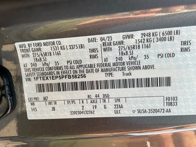 Certified Used 2023 Gray Metallic Ford XL image 41
