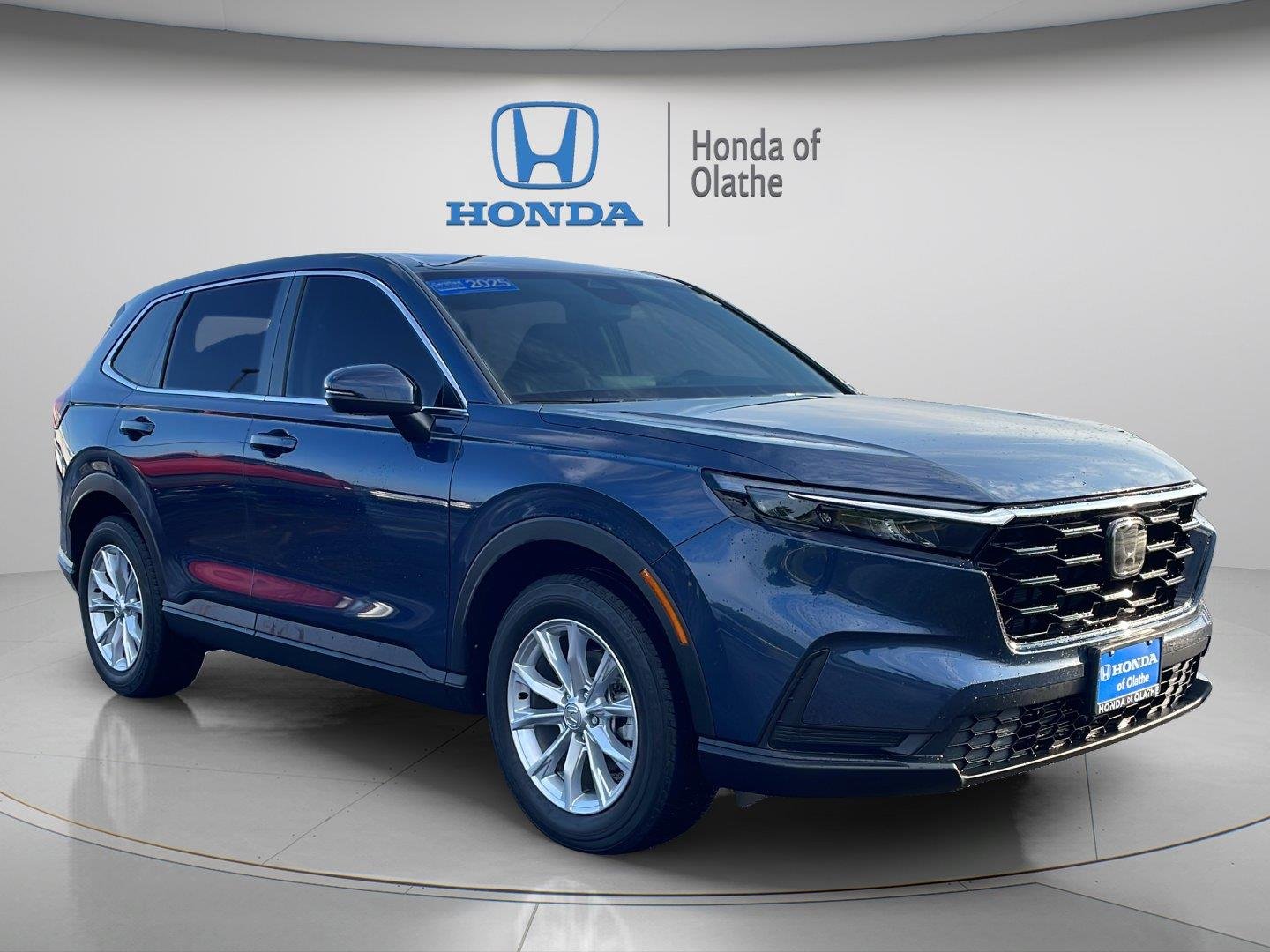 Certified Used 2025 Canyon River Blue Metallic Honda 1.5T AWD EX image 1