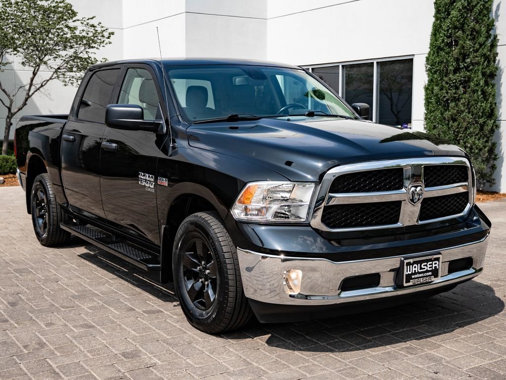 Used 2023 Diamond Black Crystal Pearlcoat Ram Tradesman image 12