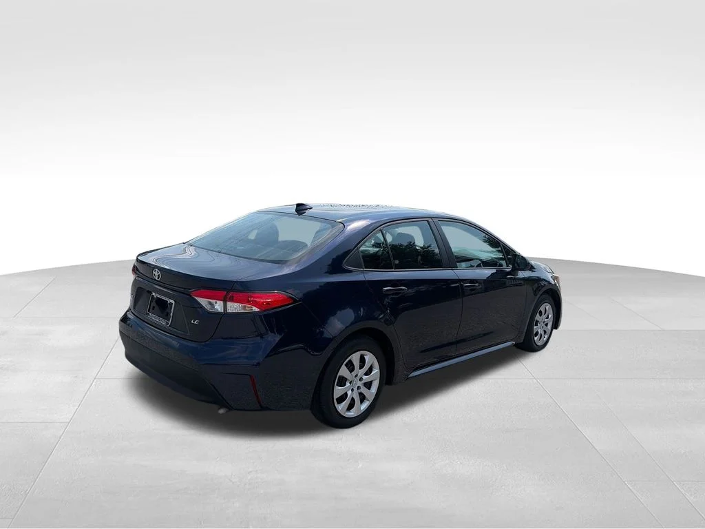 Used 2025 Blue Toyota LE image 6