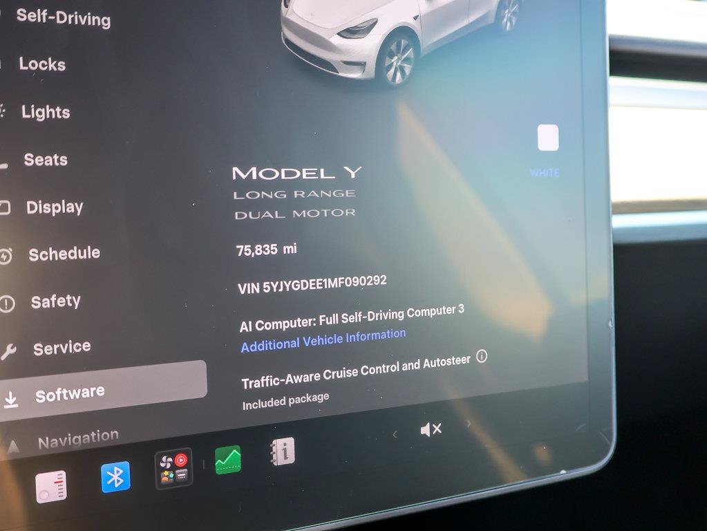 Used 2021 White TESLA Long Range image 25