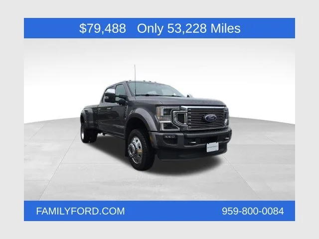2022 Ford F-450 Platinum 4x4 Crew Cab 8' Box DRW's photo