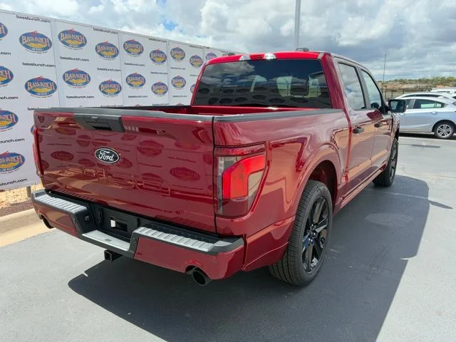 New 2026 Ruby Red Metallic Tinted Clearcoat Ford STX LOBO image 4