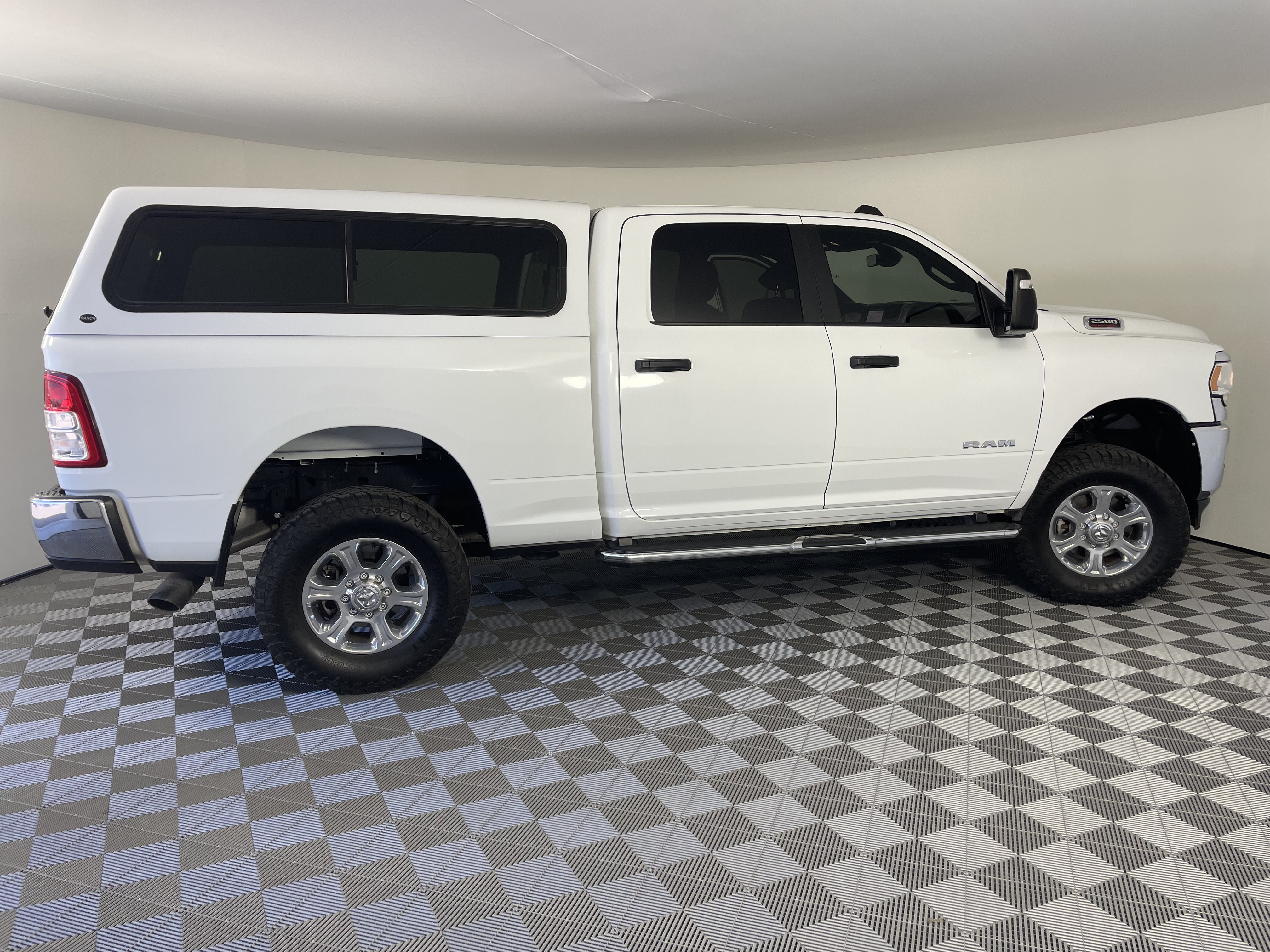 Used 2024 Bright White Clearcoat Ram Big Horn image 6