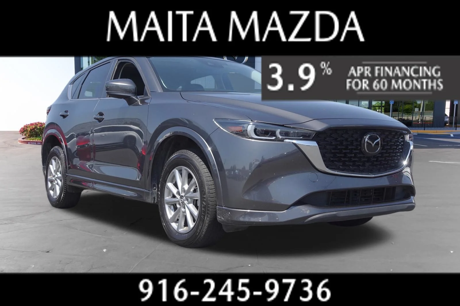 Certified Used 2025 Machine Gray Metallic Mazda 2.5 S Preferred Package image 1
