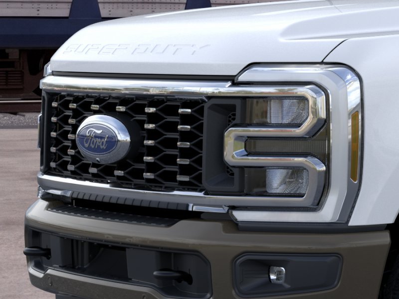 New 2026 Star White Metallic Tri-Coat Ford F-350® King Ranch® image 17