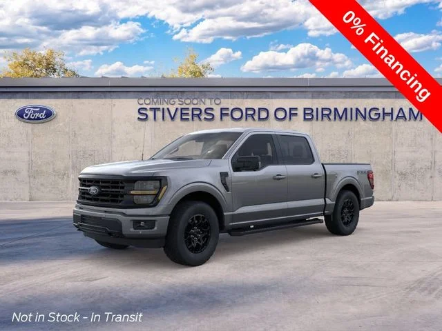 New 2026 Carbonized Gray Metallic Ford XLT image 2