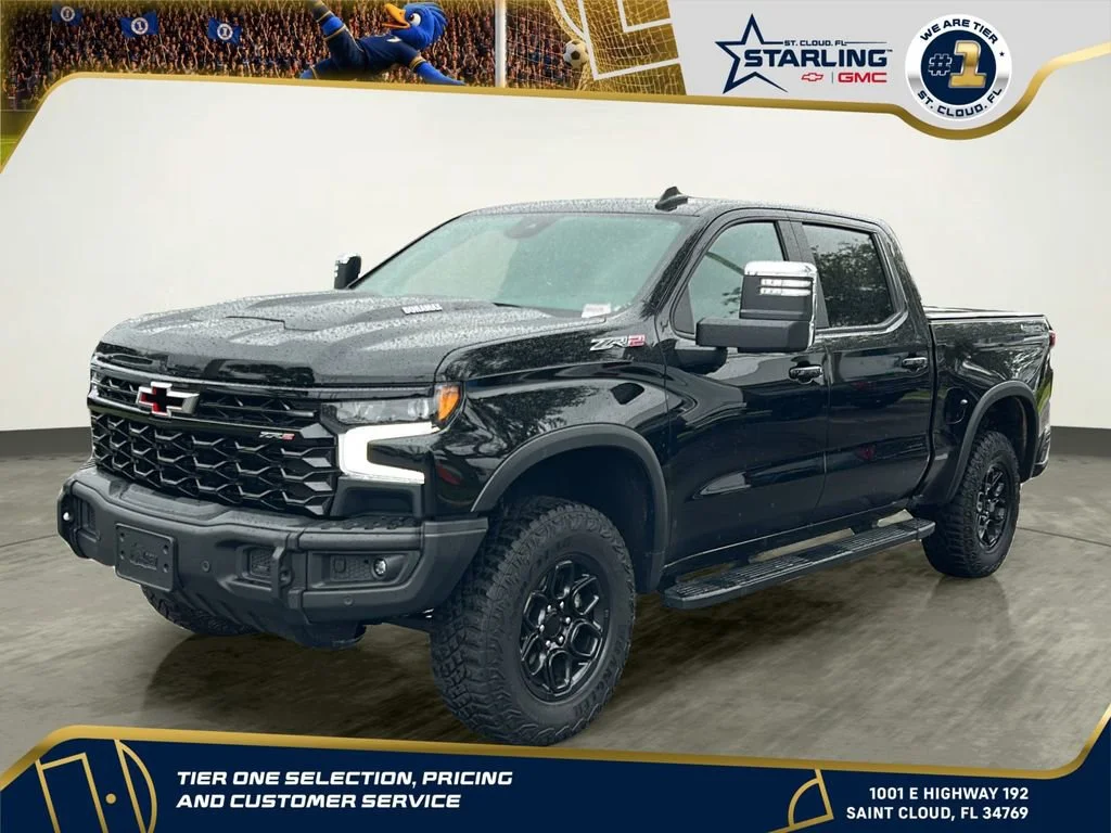 Used 2024 Black Chevrolet ZR2 image 1