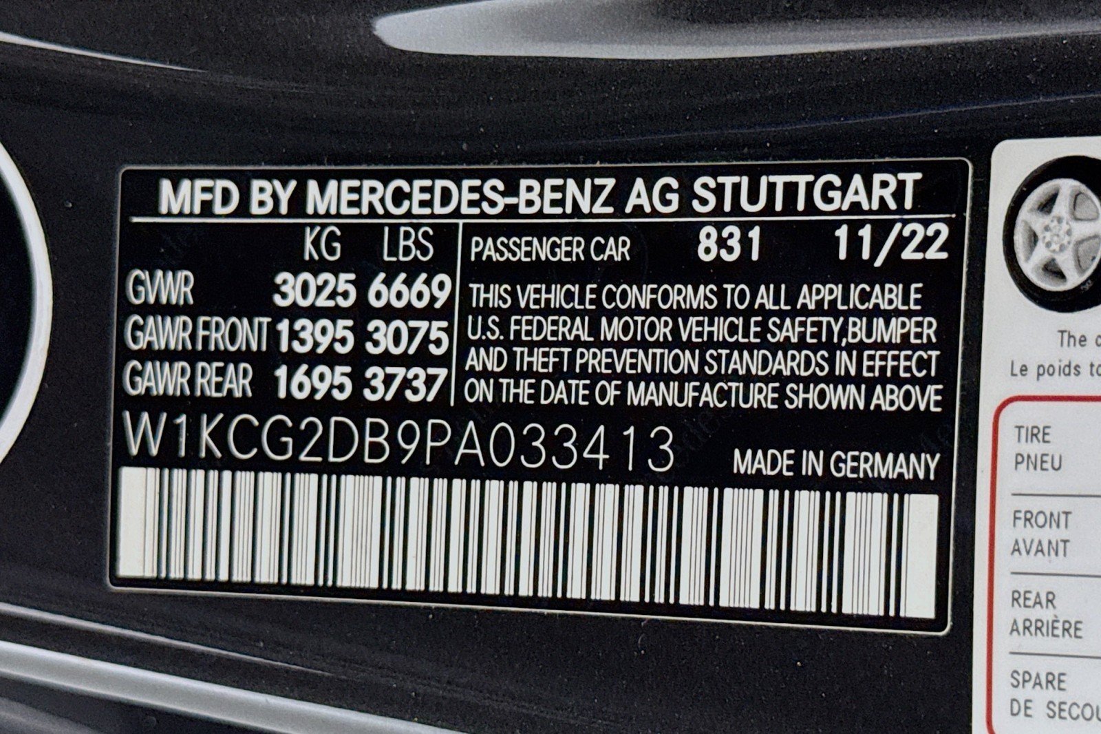 Certified Used 2023 Graphite Grey Metallic Mercedes-Benz 450+ image 25
