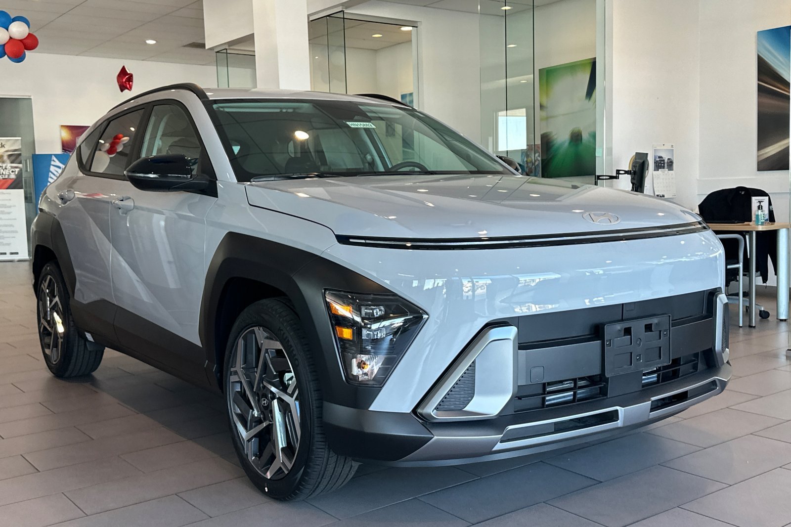New 2026 Cyber Gray Metallic Hyundai SEL Premium image 2
