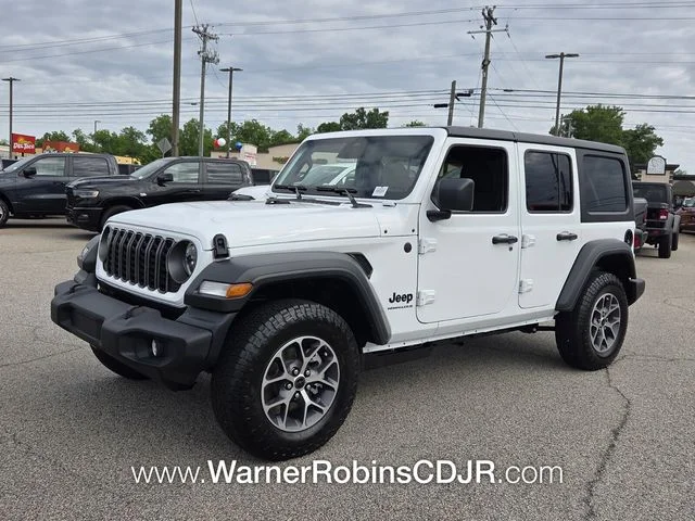 New 2026 Bright White Clear-Coat Exterior Paint Jeep Sport S image 3
