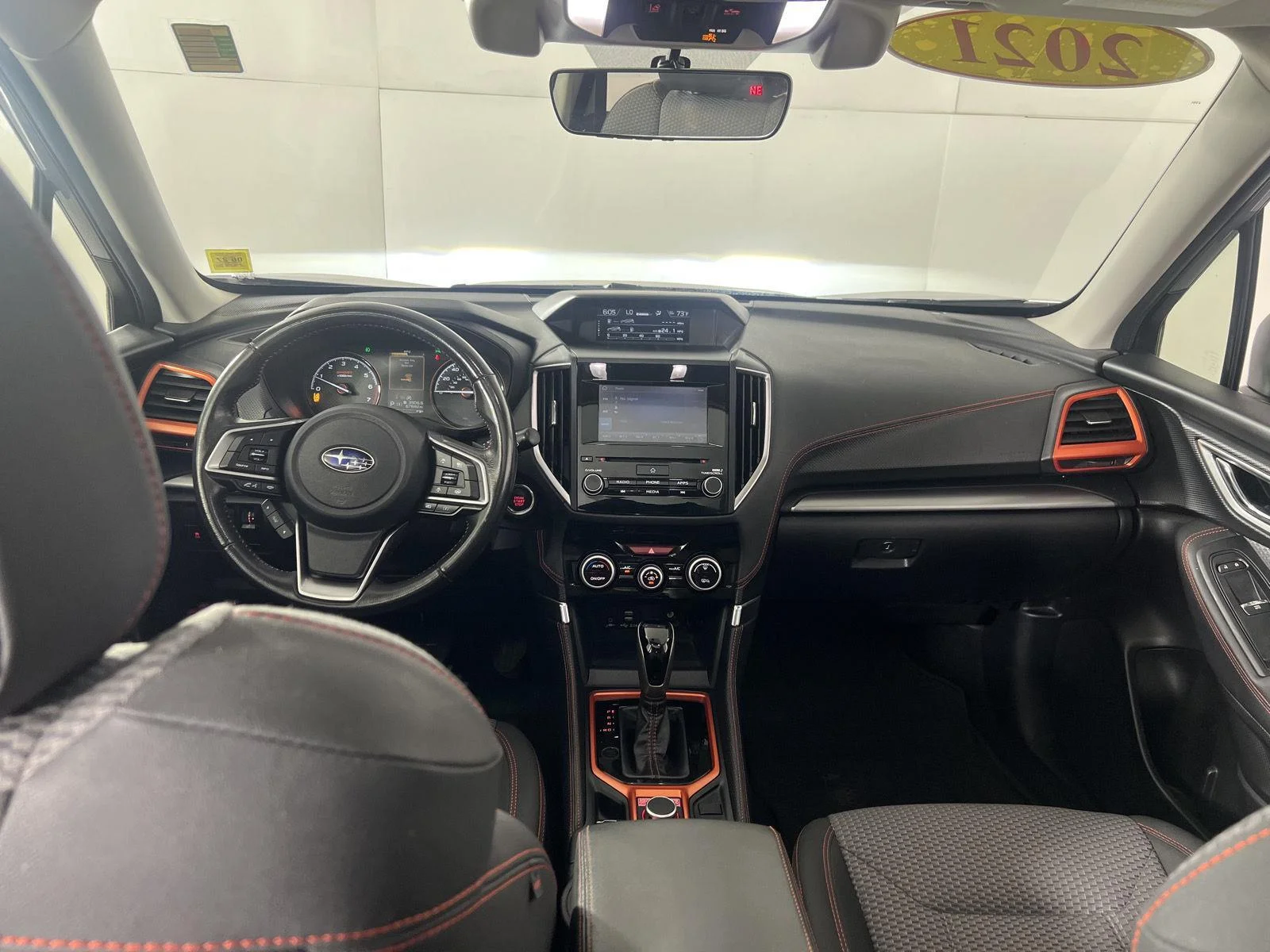 Used 2021 Ice Silver Metallic Subaru Sport image 2