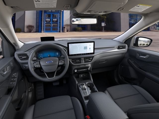 New 2024 Star White Metallic Tri-coat Ford Plug-in Hybrid image 9