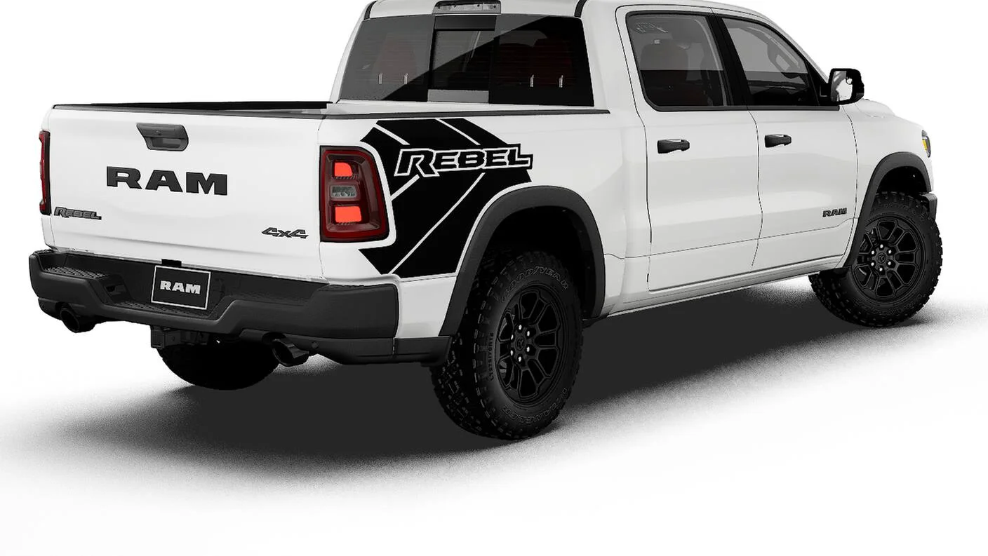 New 2027 Bright White Clear-Coat Exterior Paint RAM  image 14