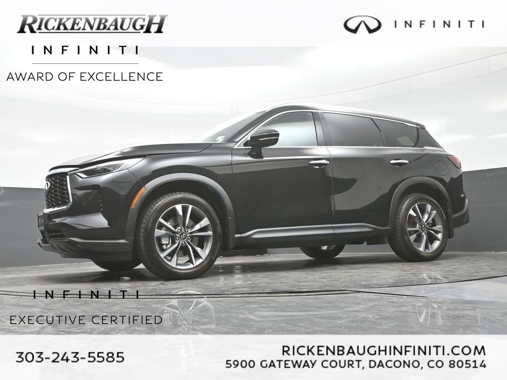 Certified Used 2023 Black INFINITI LUXE image 24