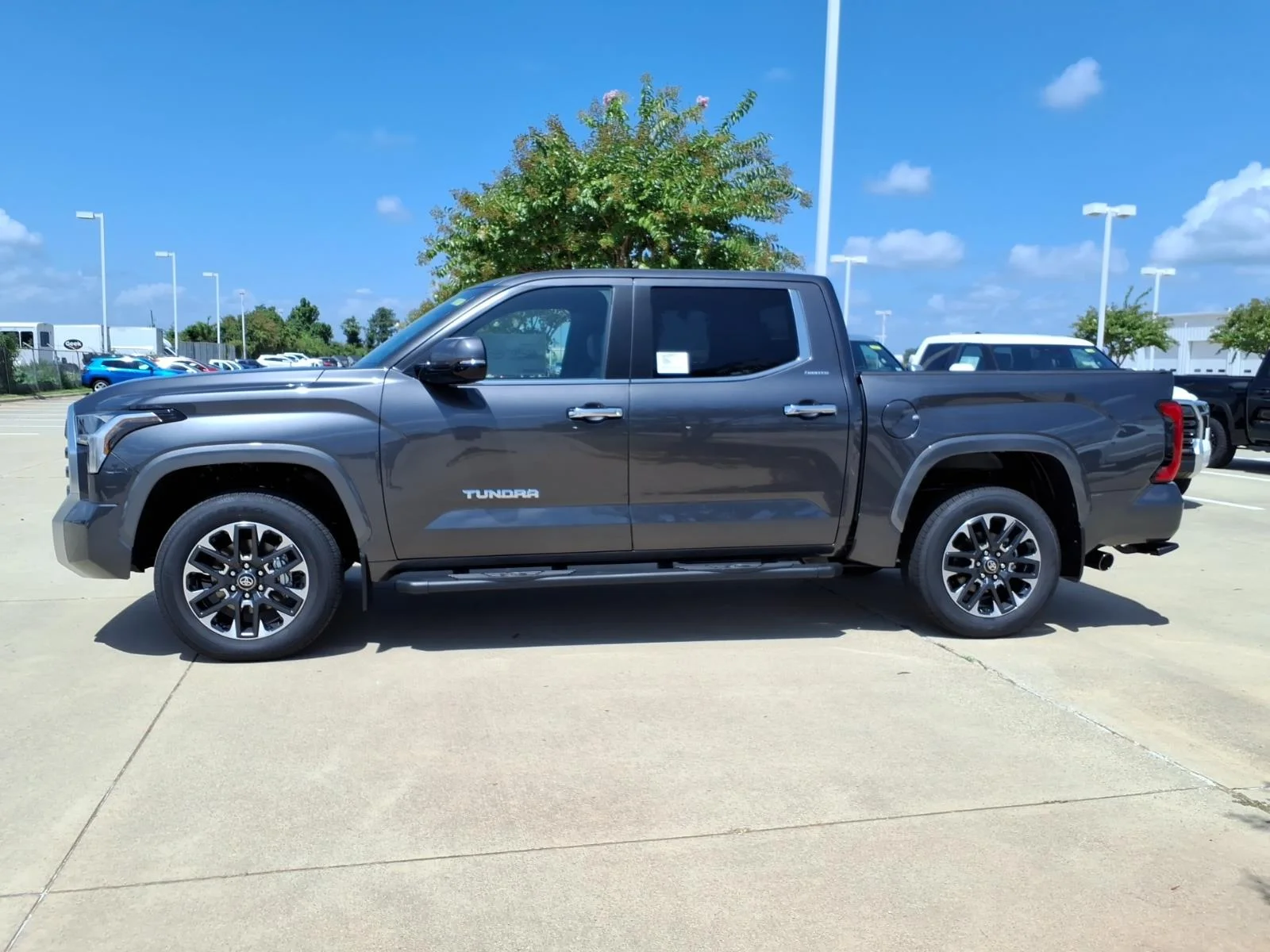 New 2026 Magnetic Gray Metallic Toyota Limited CrewMax 5.5