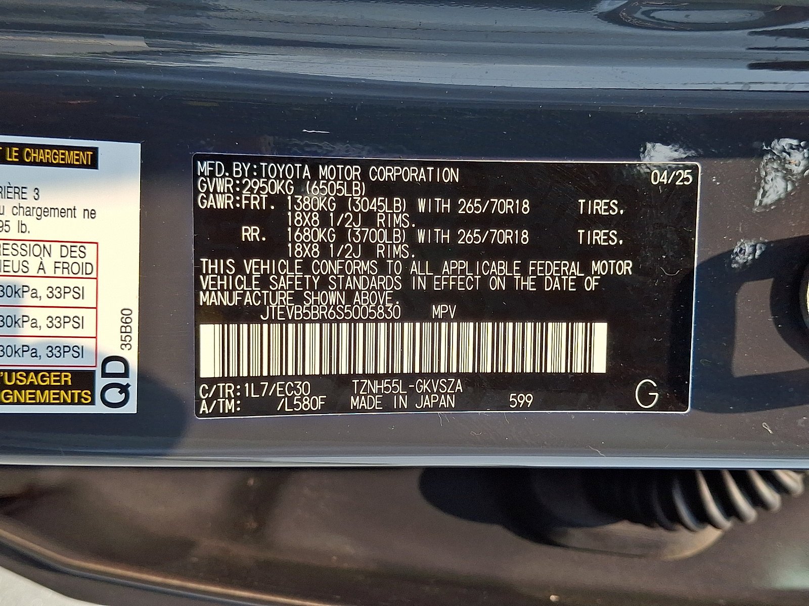 Certified Used 2025 UNDERGROUND Toyota Hybrid TRD Pro image 28
