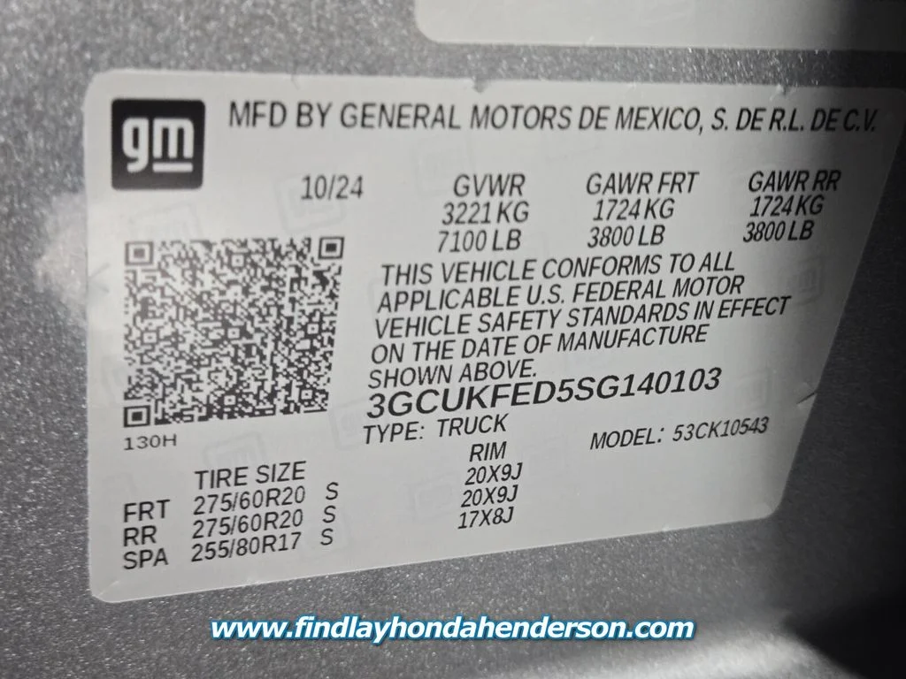 Used 2025 Sterling Gray Metallic Chevrolet LT Trail Boss image 13