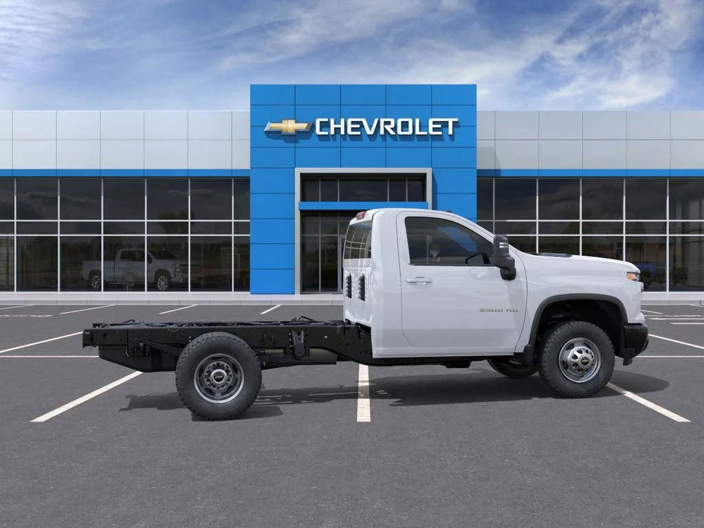New 2025 Summit White Chevrolet Work Truck image 5