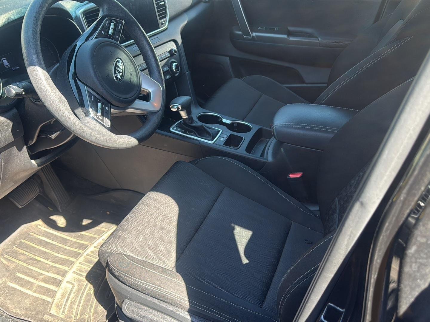 Used 2020 Black Cherry Kia LX image 9