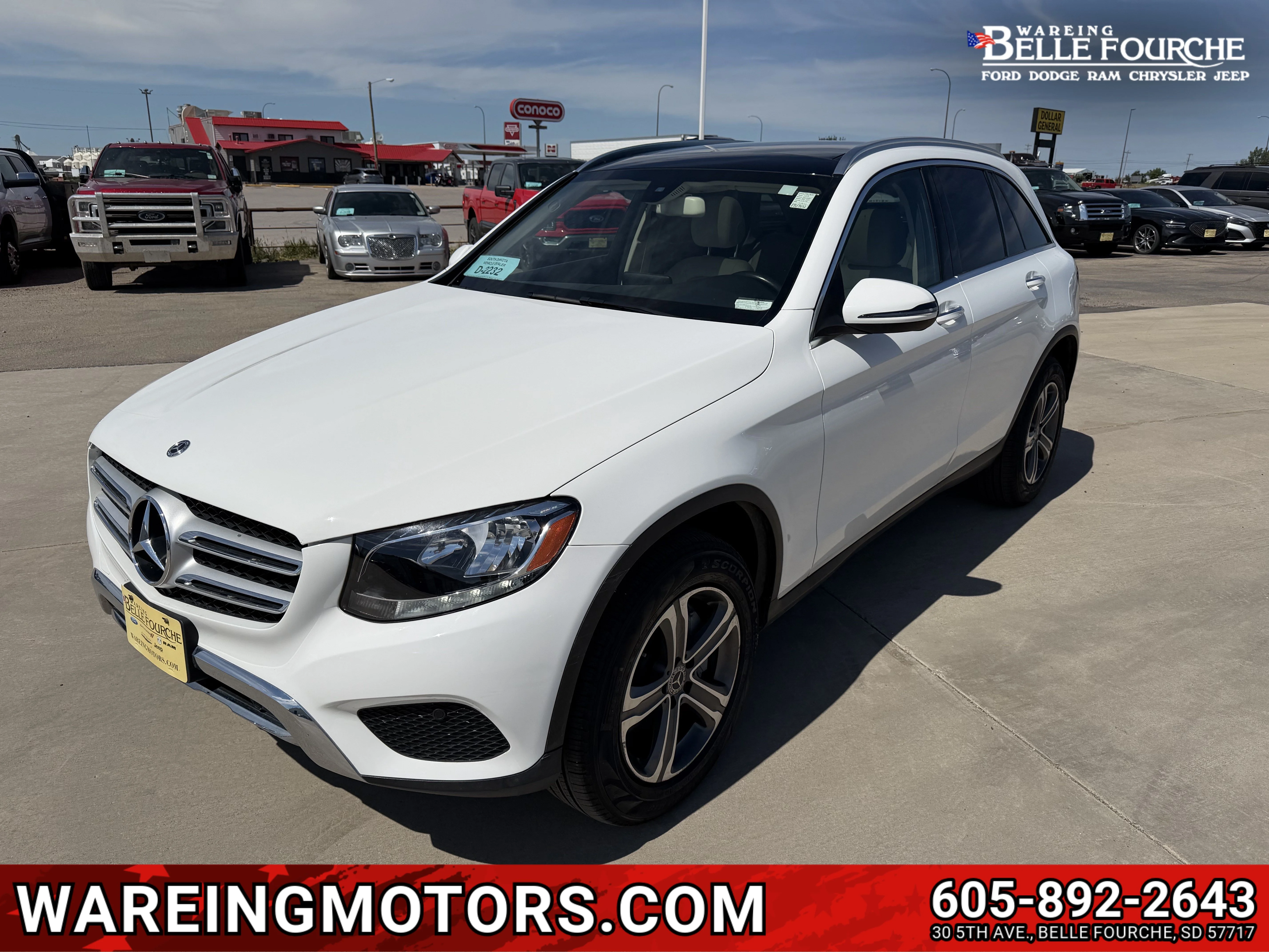 Used 2019 White Mercedes-Benz GLC 300 image 1