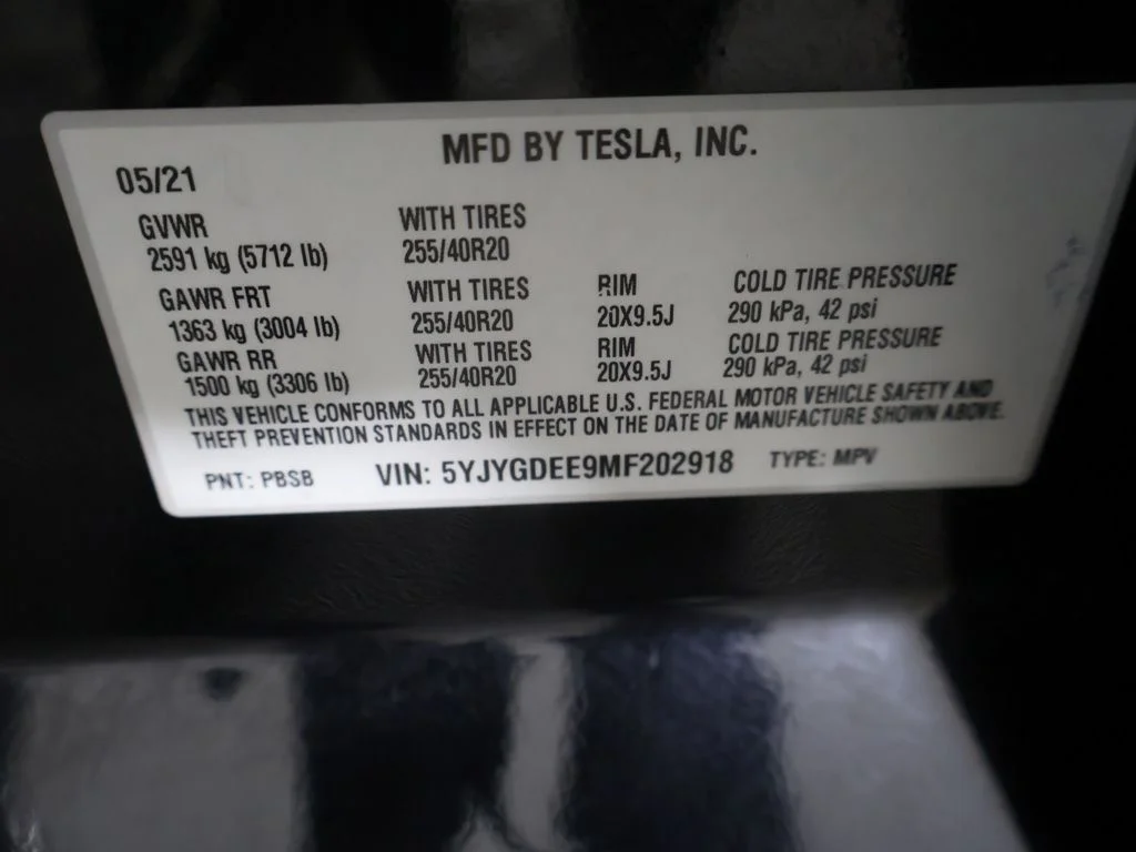 Used 2021 Black Tesla Long Range image 55