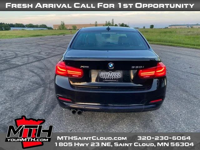 Used 2017 Black BMW 330i xDrive image 7